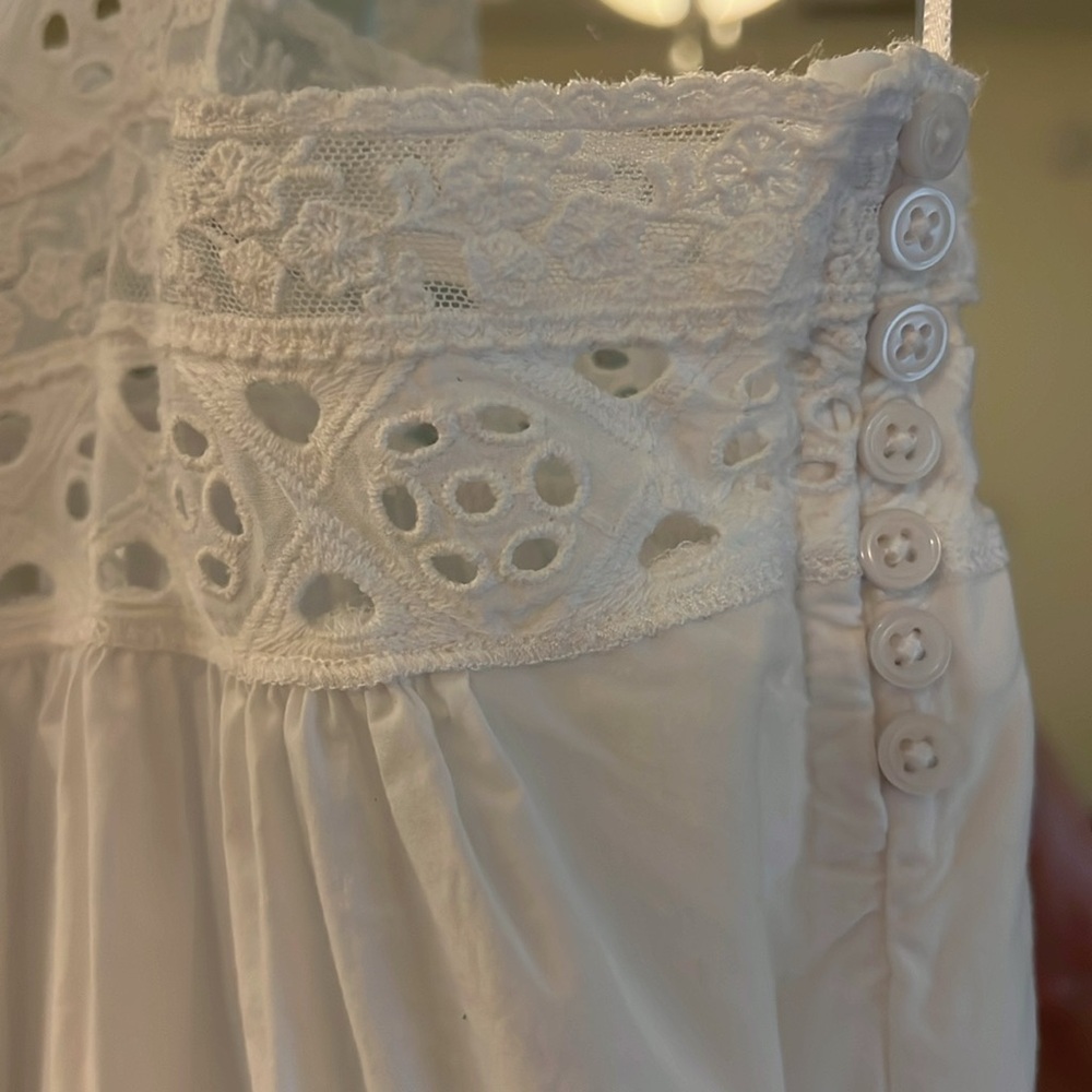 J. Crew Athena White Maxi Dress - Picture 3 of 6